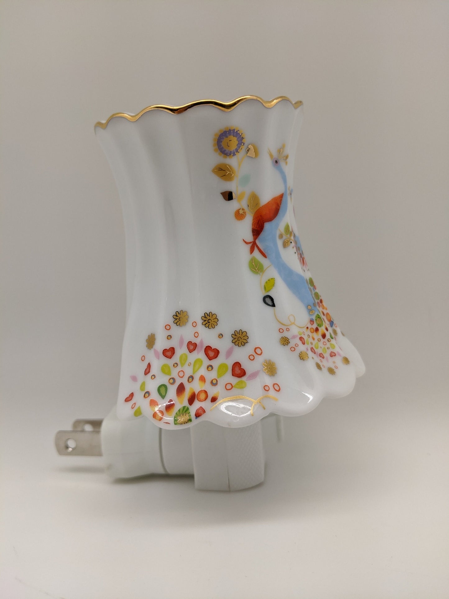 Peacock Nightlight and Oil Burner