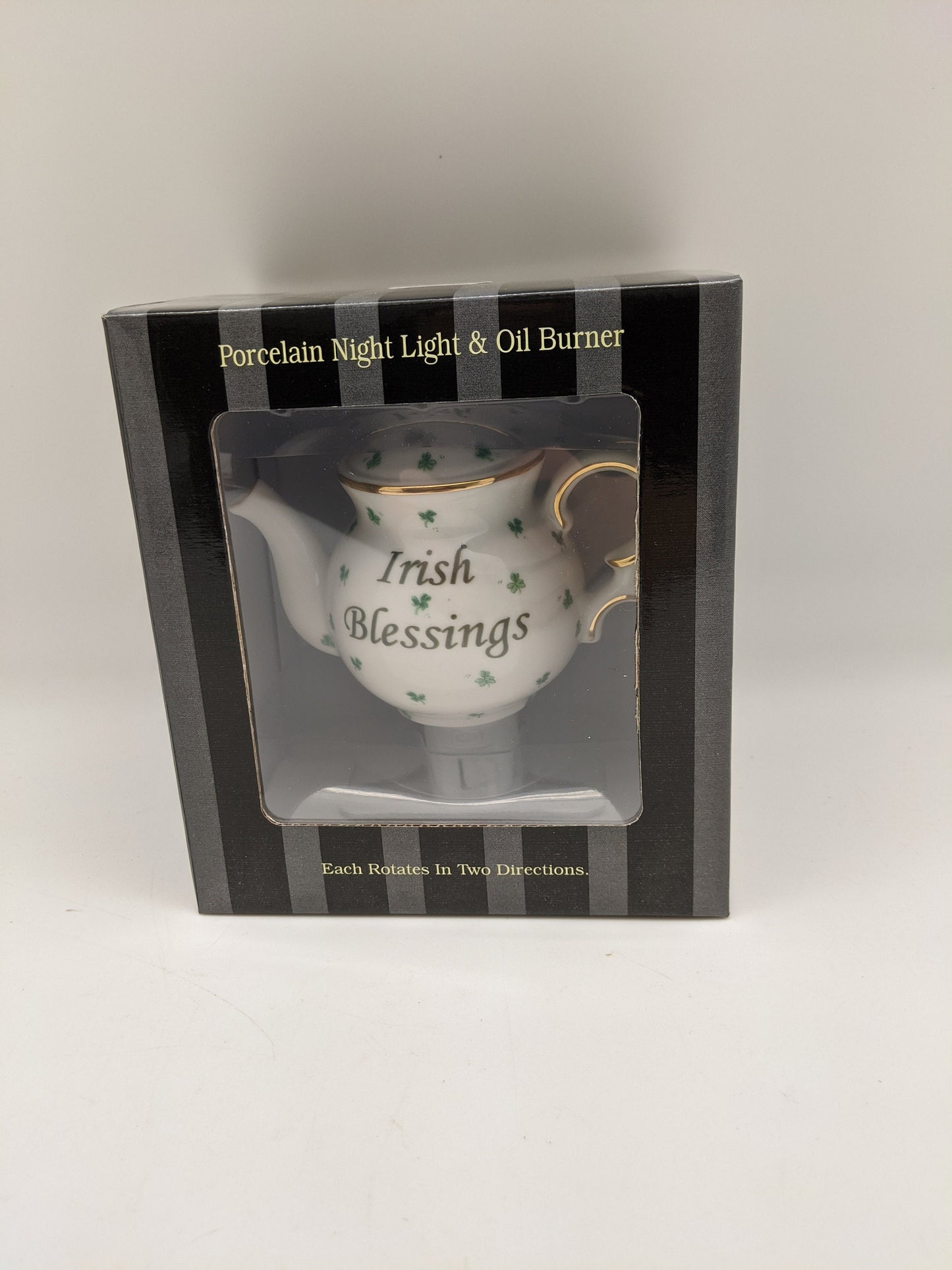 Irish Blessings Nightlight & Oil Burner/St Patrick's Nightlight