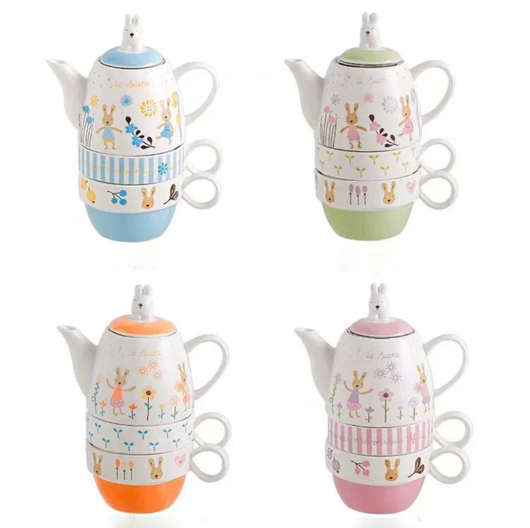 Ceramic Three In One Tea Set
