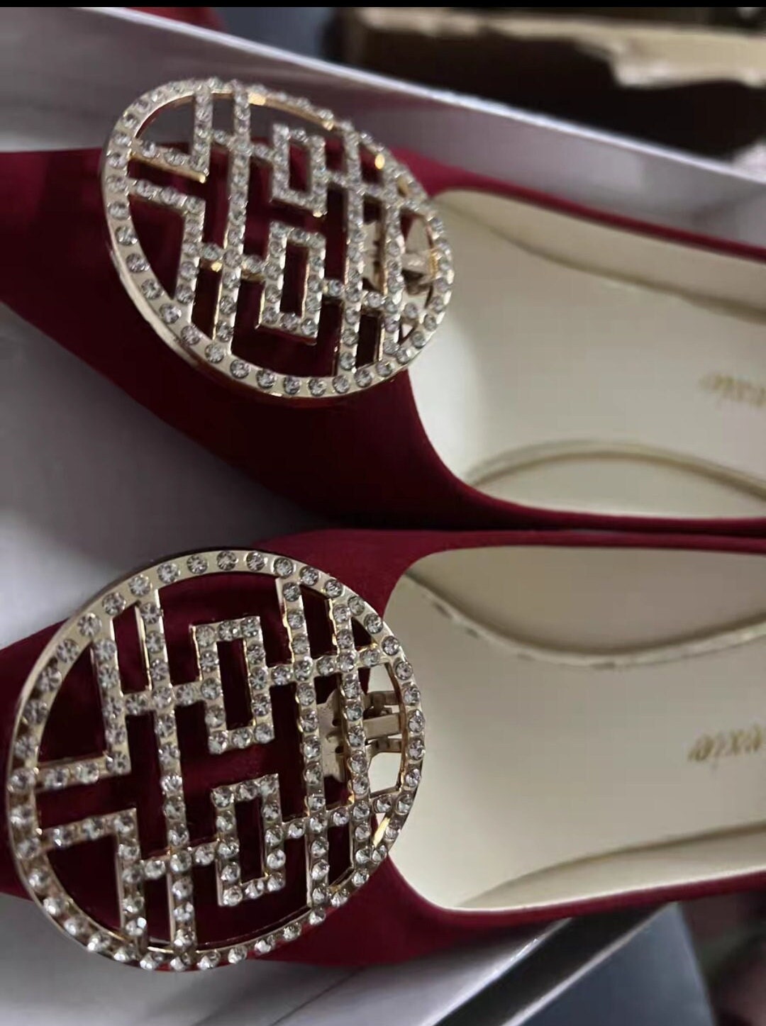 Traditional wedding bridal shoes/tea ceremony shoes