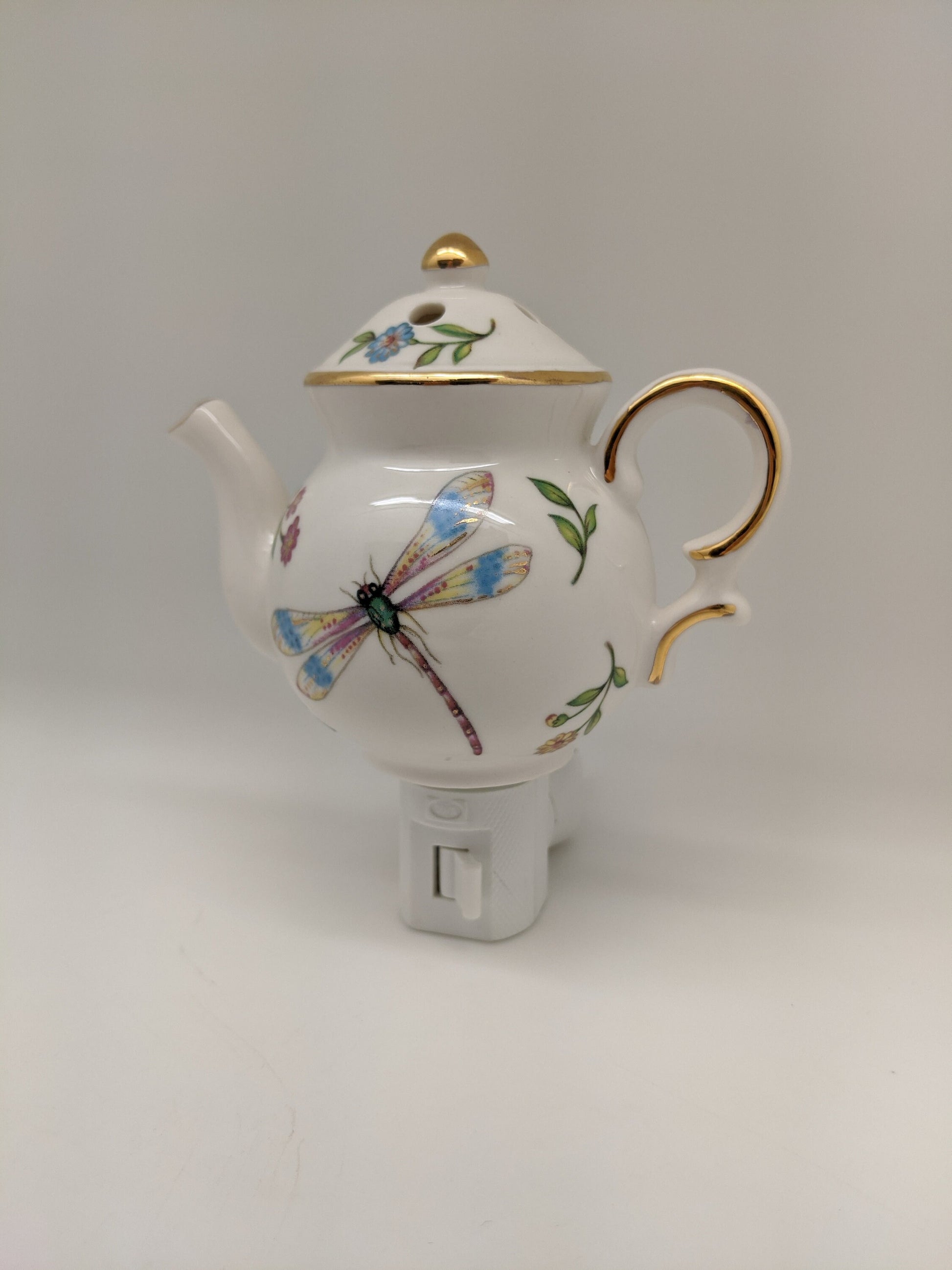 Dragonfly Teapot Nightlight & Oil Burner