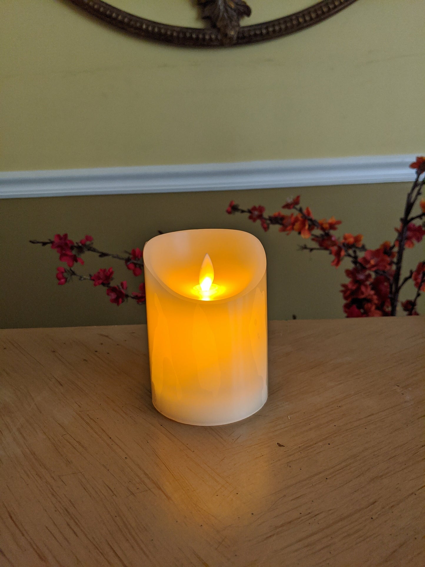 Flameless Candles Flickering LED Candles Real Wax /Pillar Battery Operated Candles