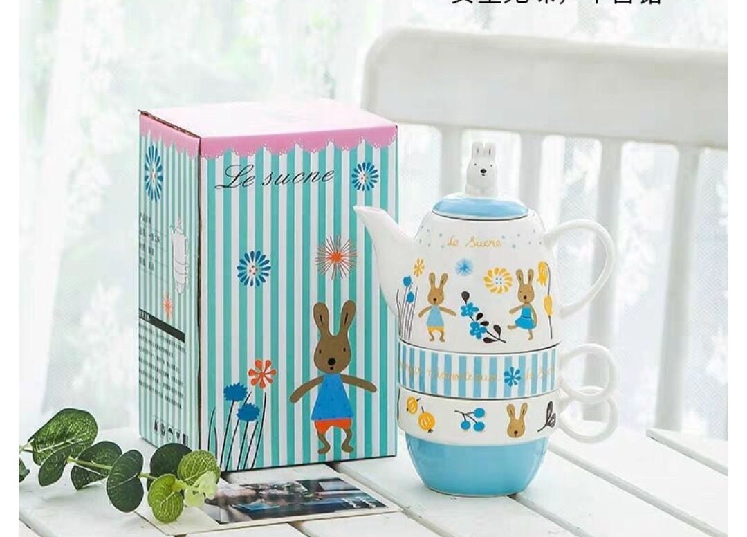 Ceramic Three In One Tea Set