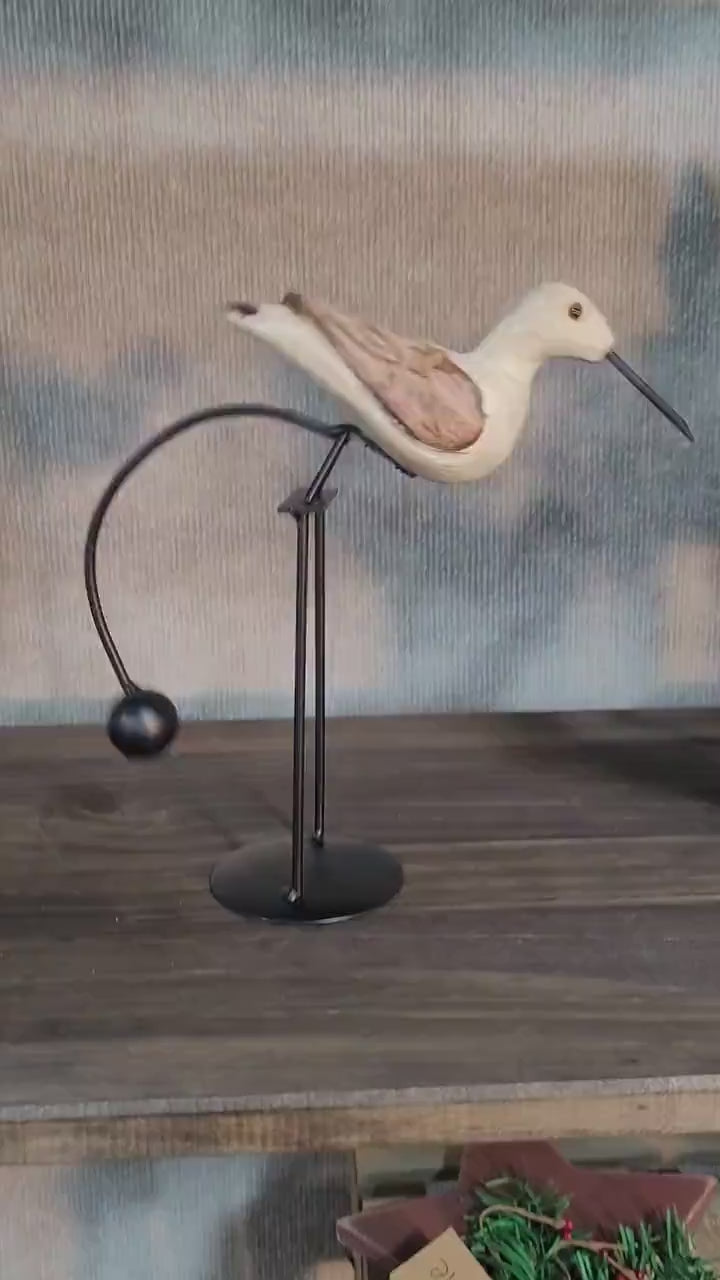 Wooden SandpiperTin Balance Toy