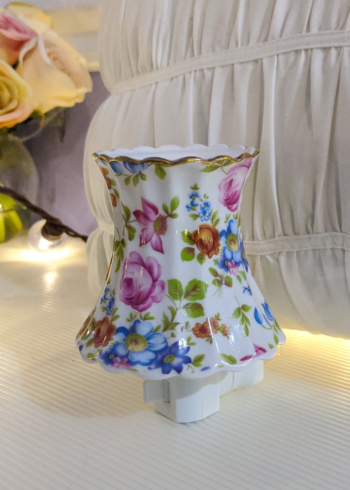 Floral Nightlight and Oil Burner
