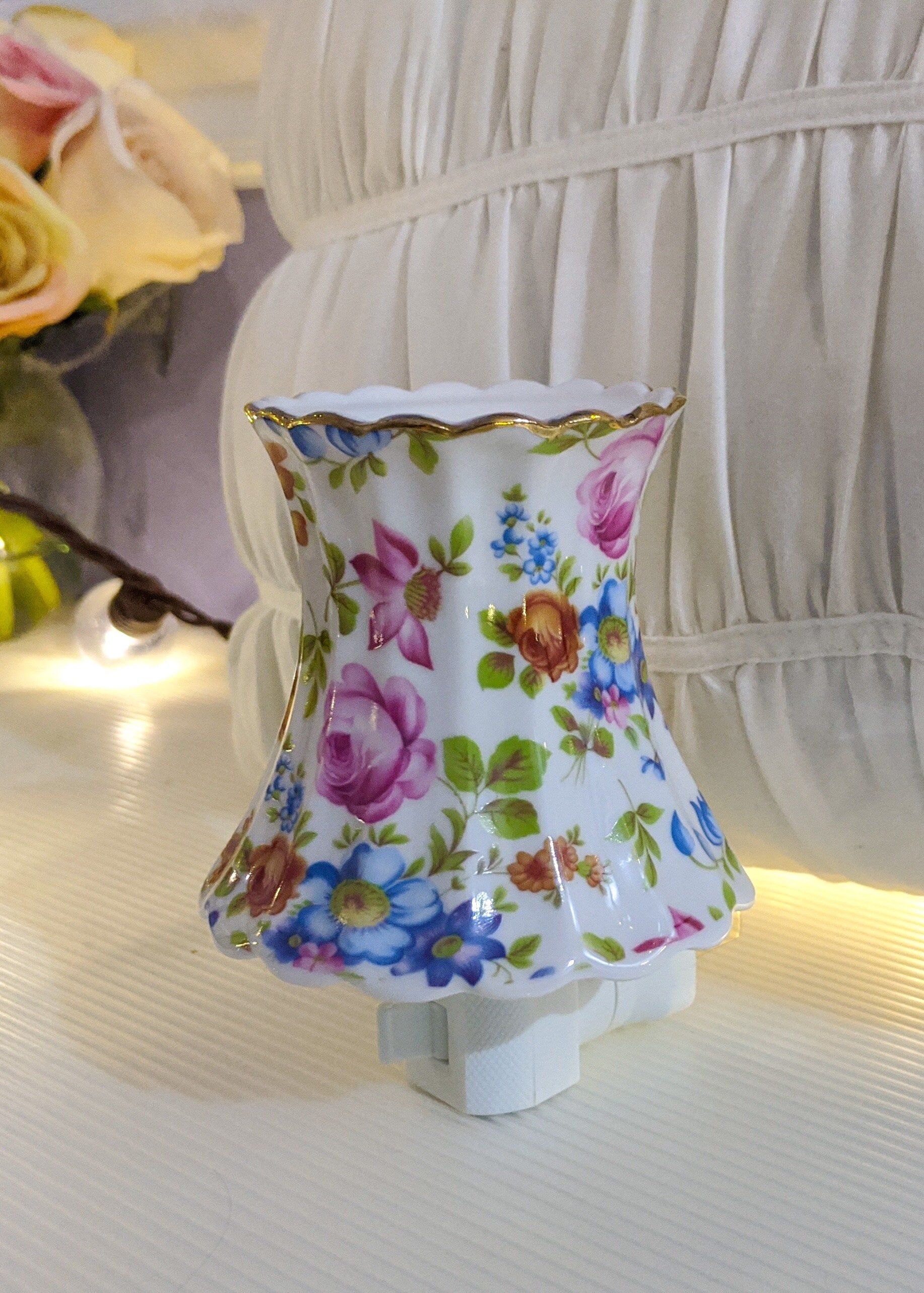 Floral Nightlight and Oil Burner