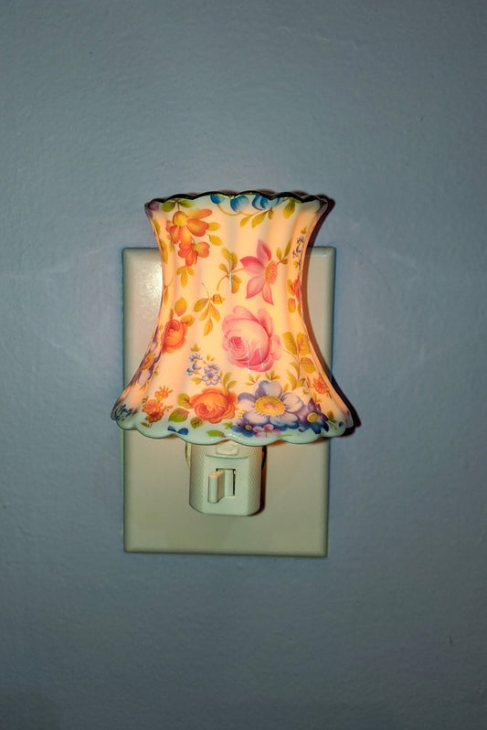 Floral Nightlight and Oil Burner