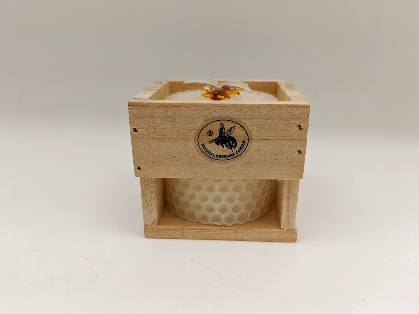 Pure Beeswax Candle (Small Pillar)