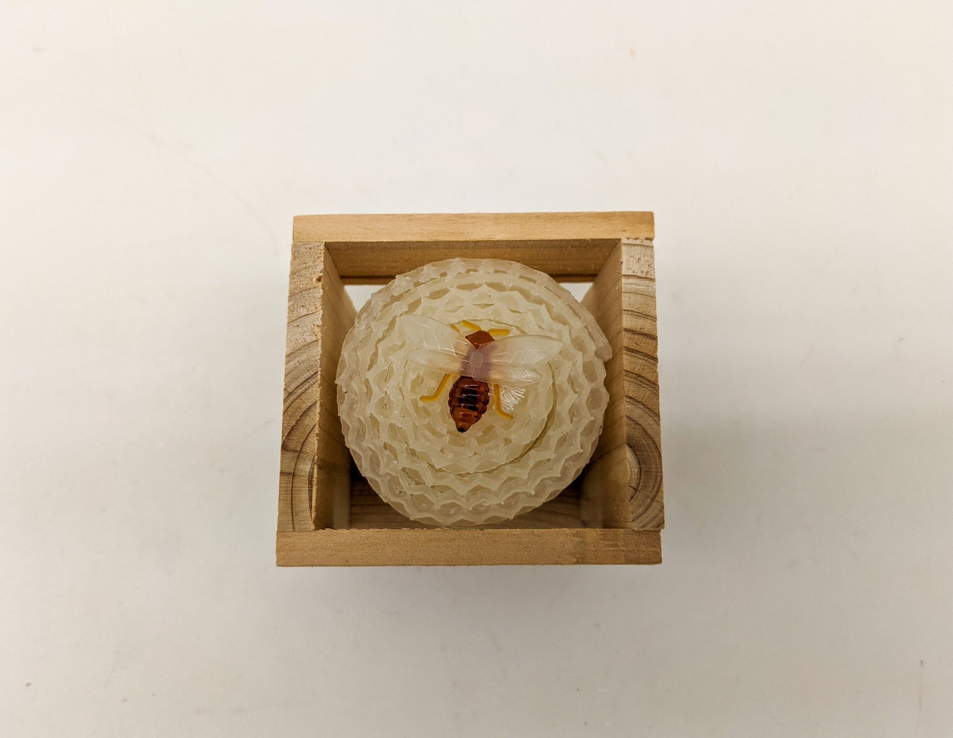 Pure Beeswax Candle (Small Pillar)