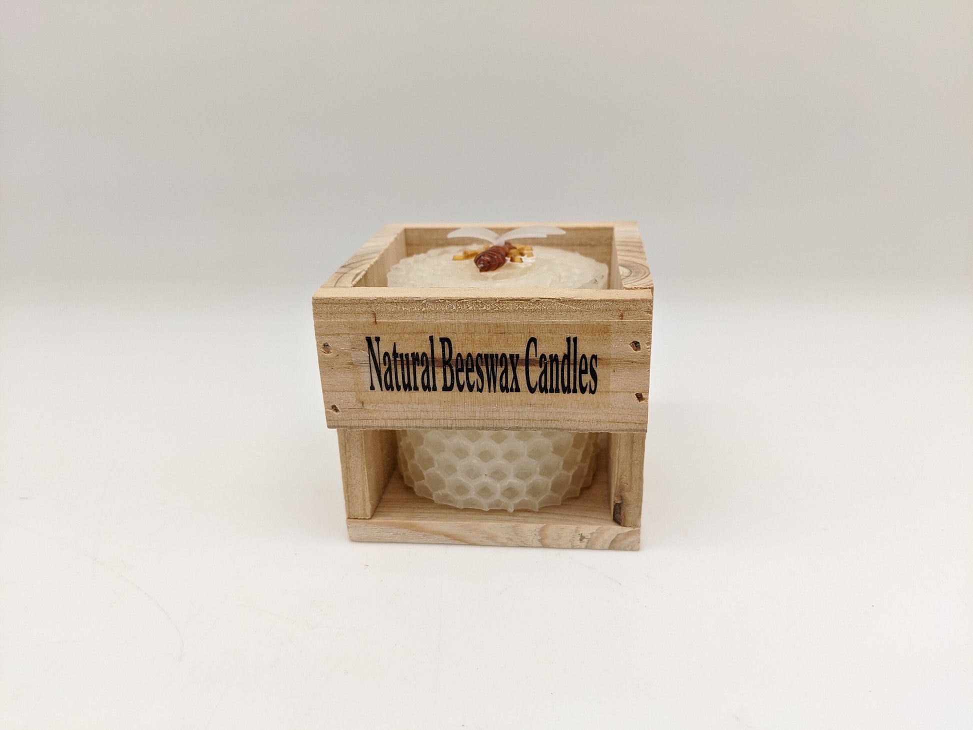 Pure Beeswax Candle (Small Pillar)