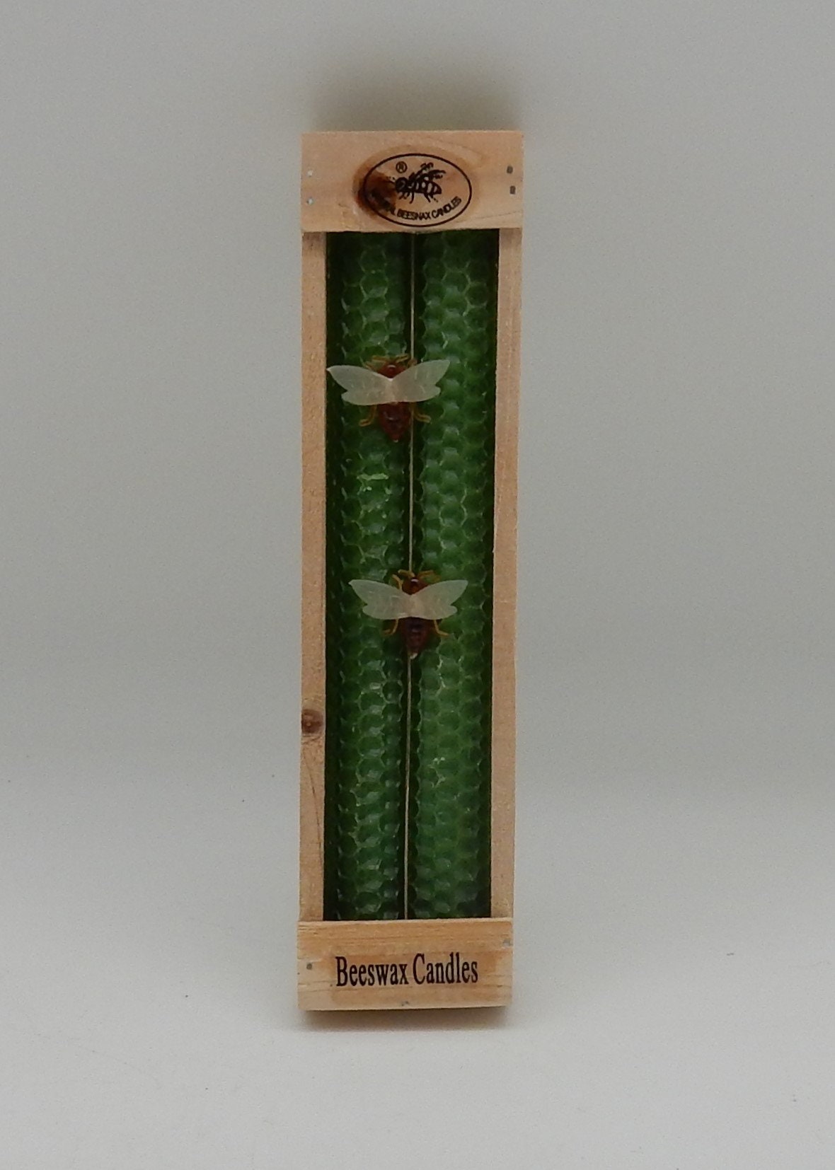 Natural Beeswax Taper Candles