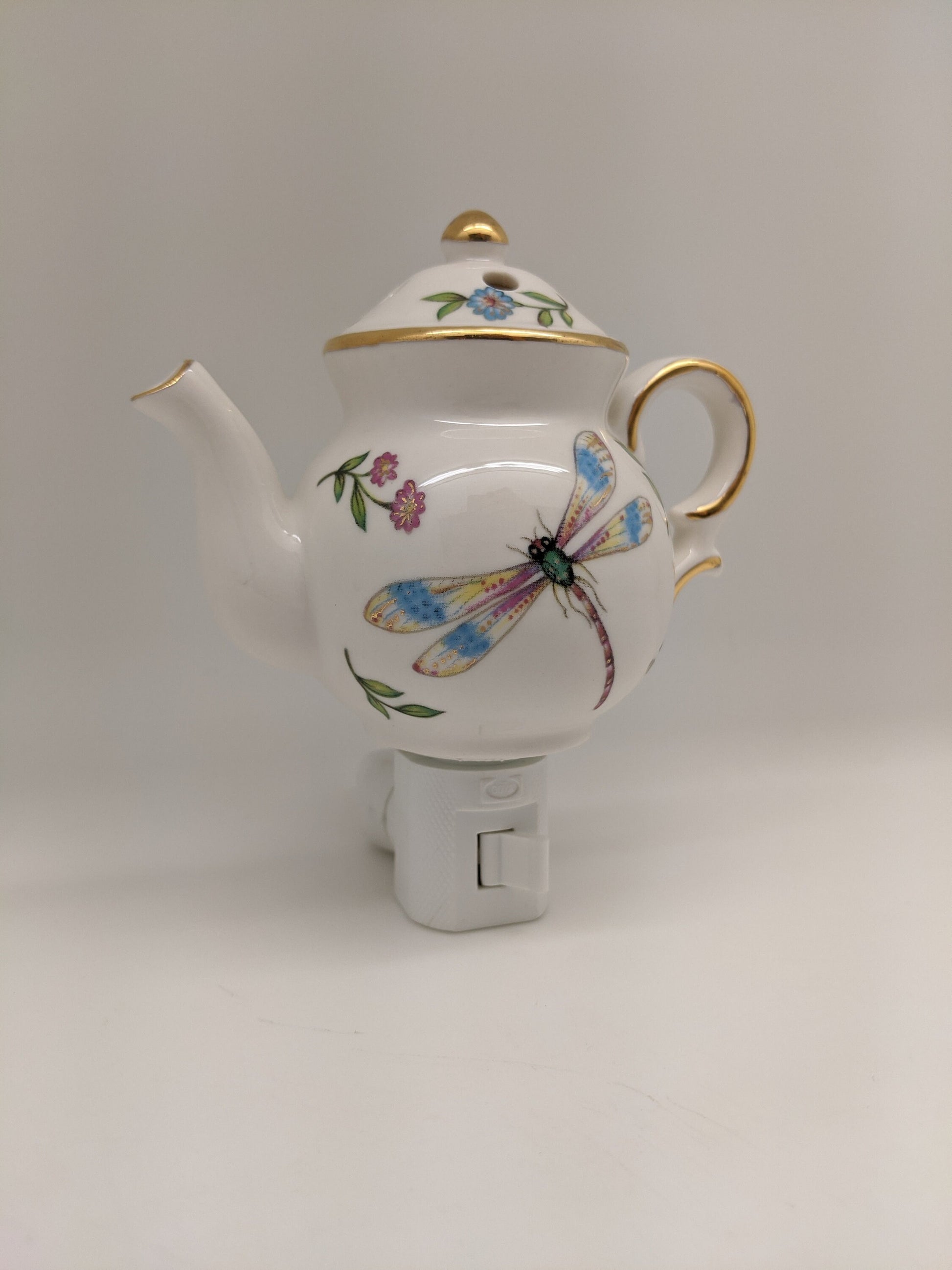 Dragonfly Teapot Nightlight & Oil Burner