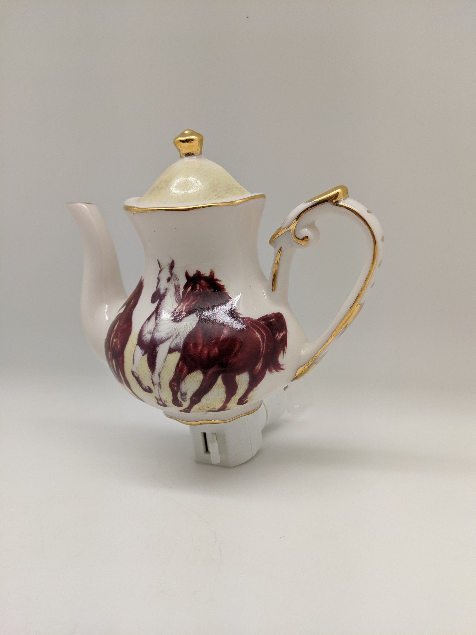 Horses Nightlight- Teapot or Teacup!