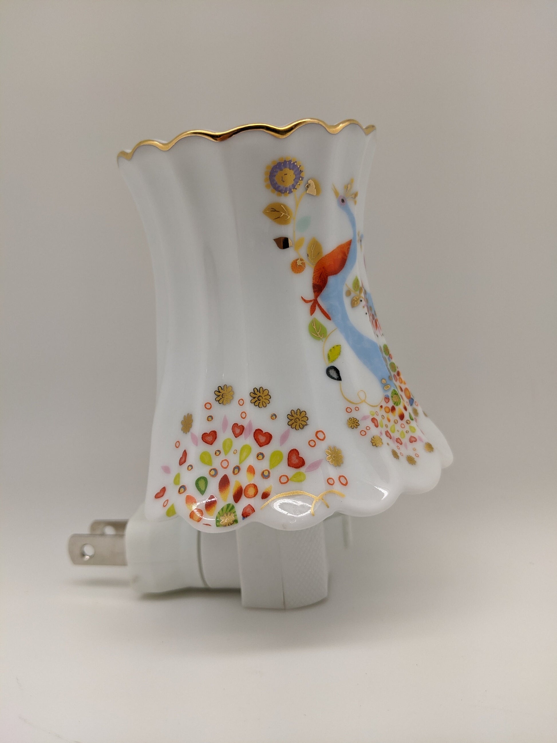 Peacock Nightlight and Oil Burner