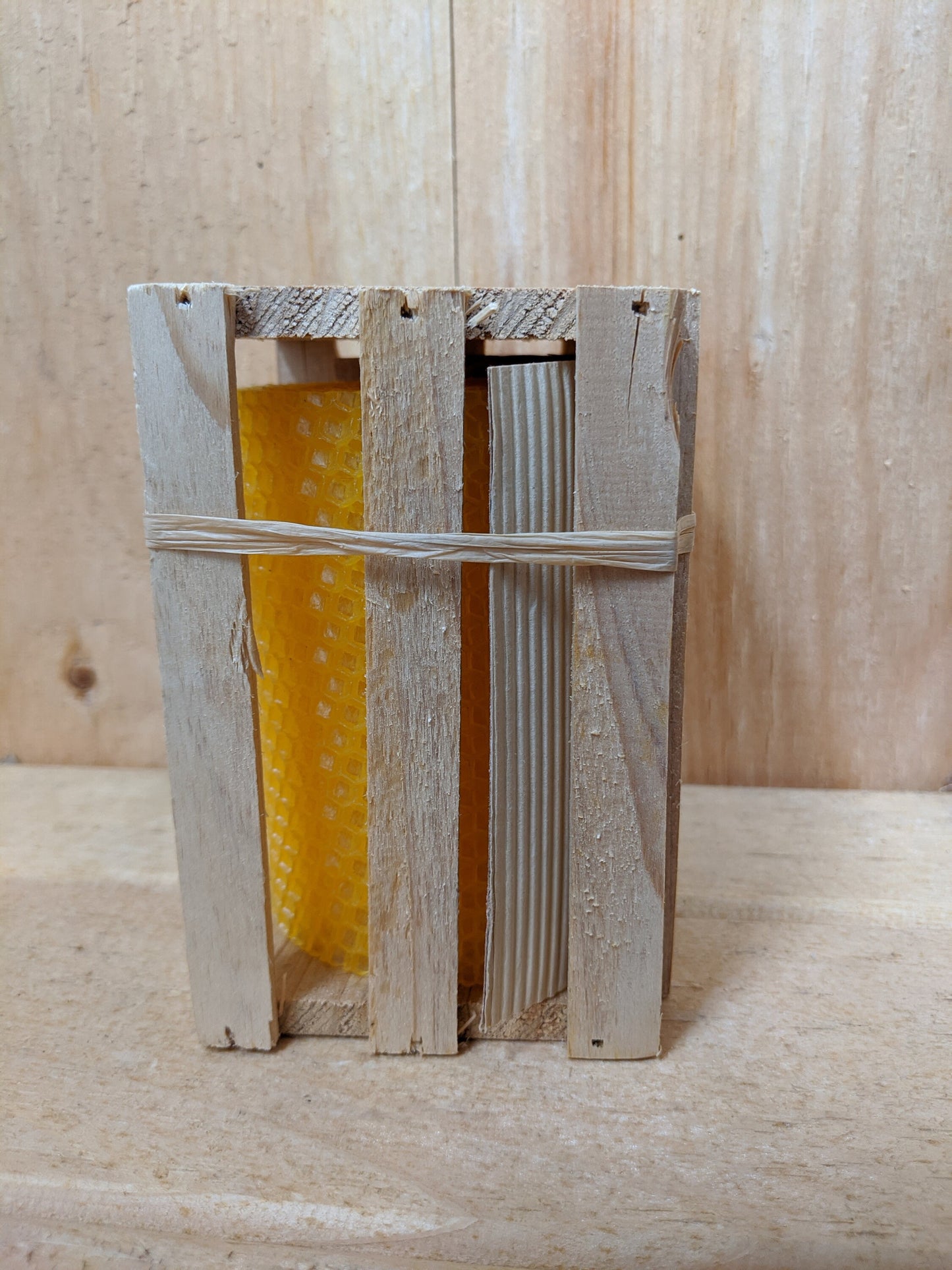 Pure Pillar Beeswax Candles (Yellow/White)