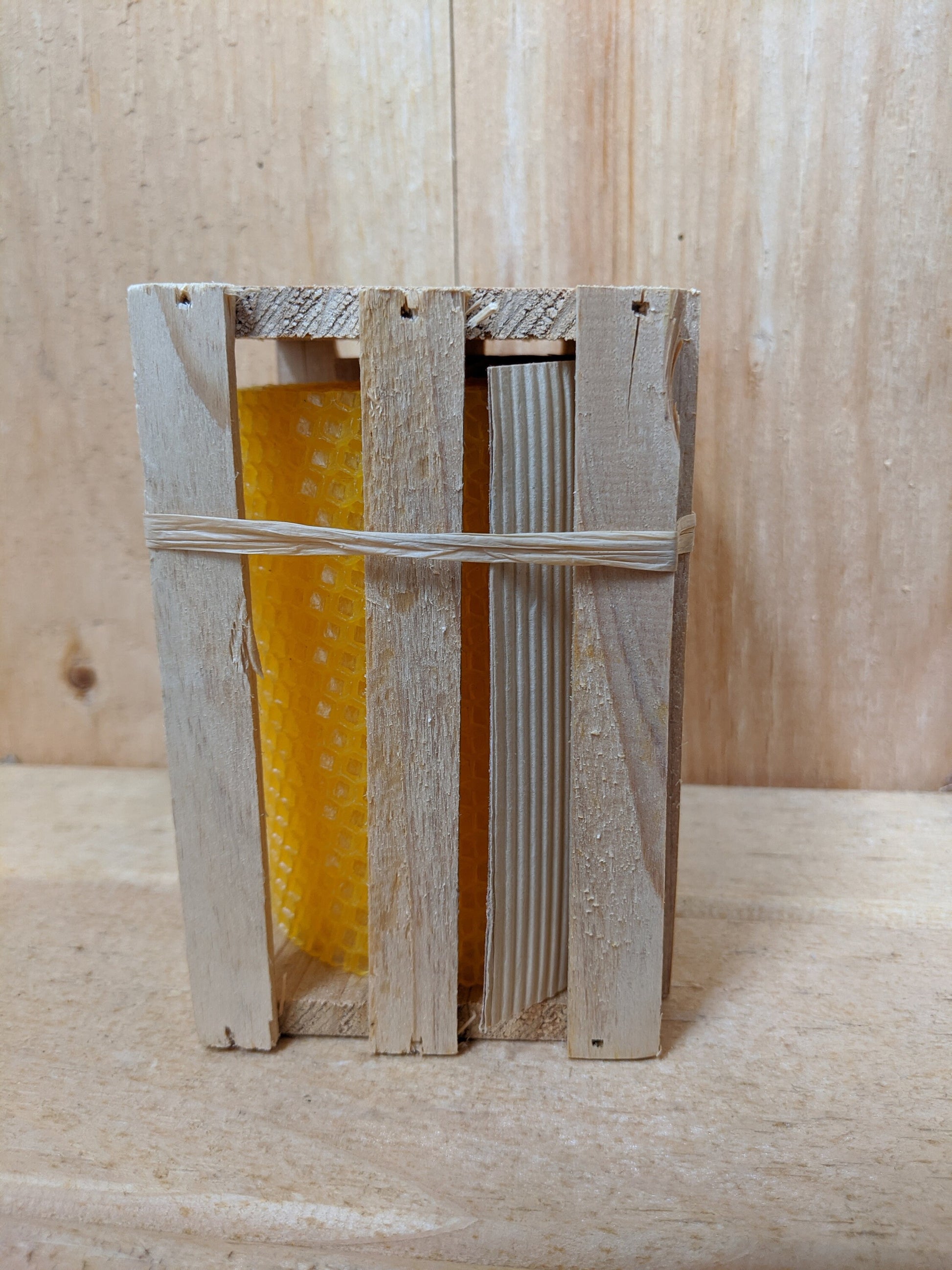 Pure Pillar Beeswax Candles (Yellow/White)