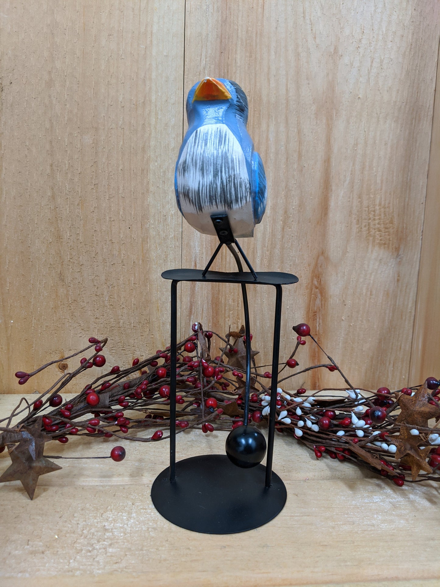 Blue Jay Wooden Tin Balance Toy