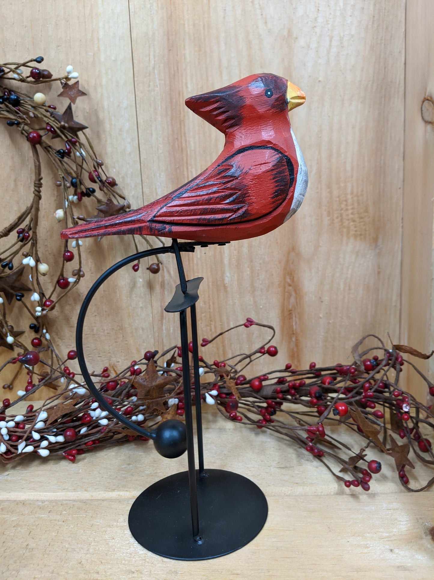 Cardinal Wooden Tin Balance Toy 10''