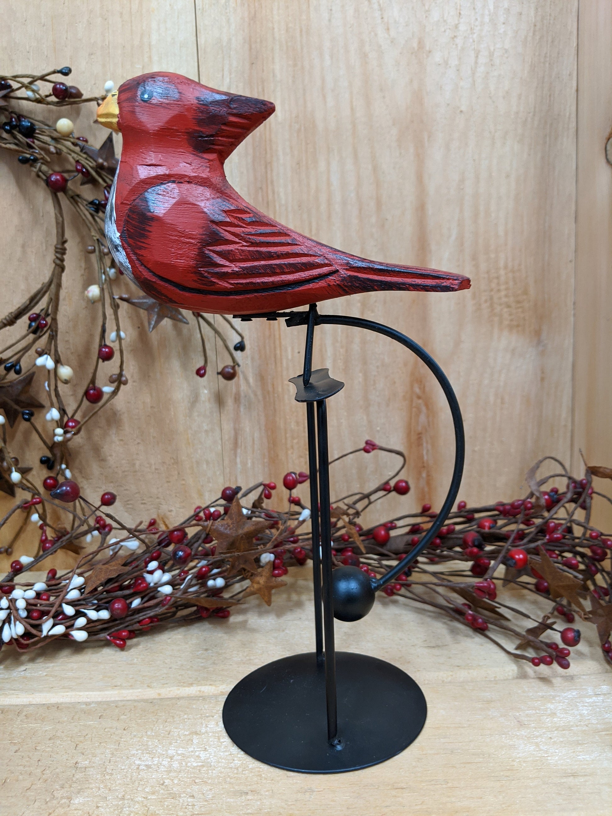 Cardinal Wooden Tin Balance Toy 10''