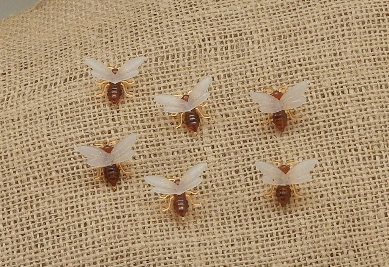 Plastic Bees (comes in sets of 10, 15, or 20)