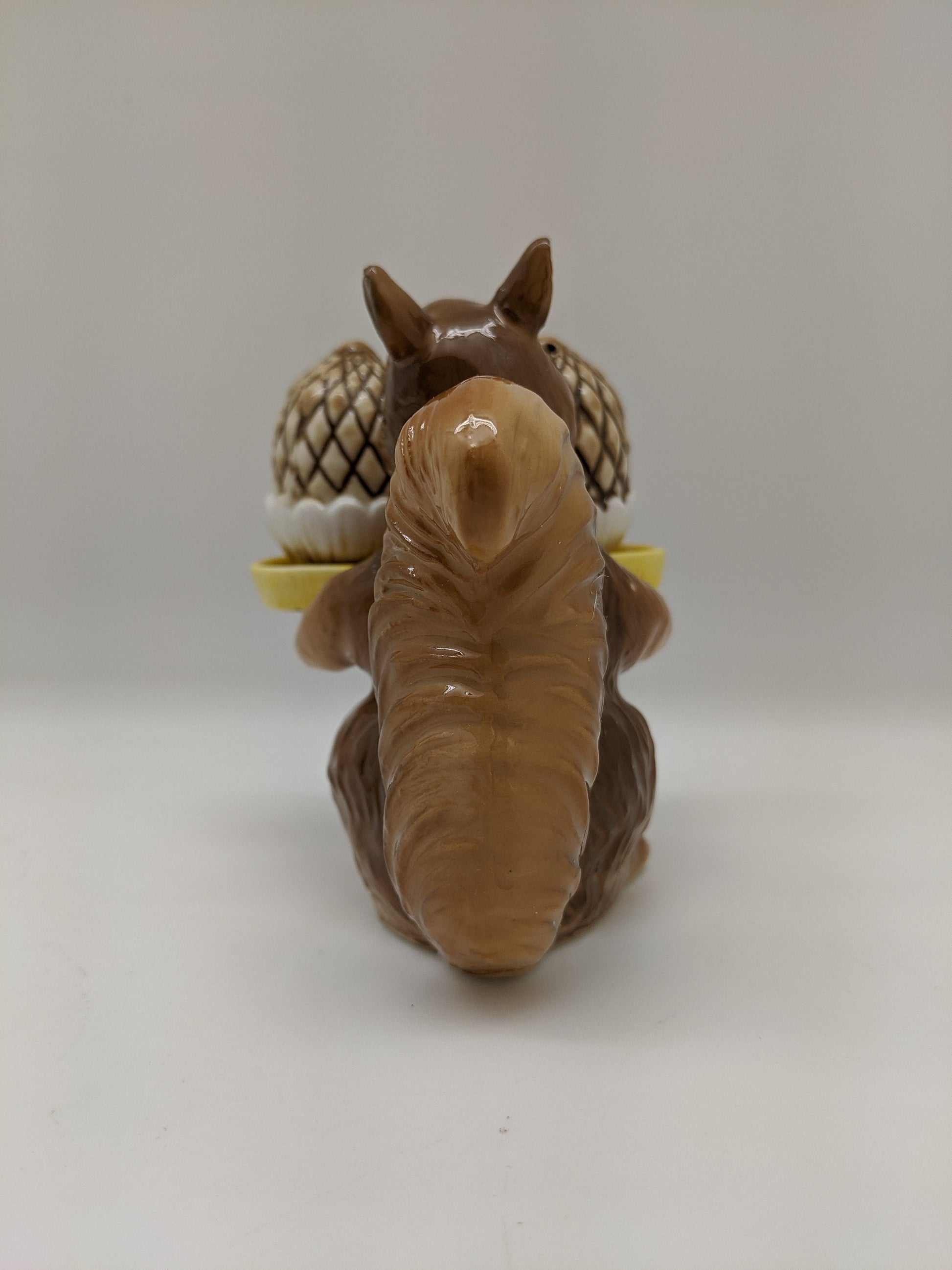 Porcelain Squirrel Salt and Pepper Shakers
