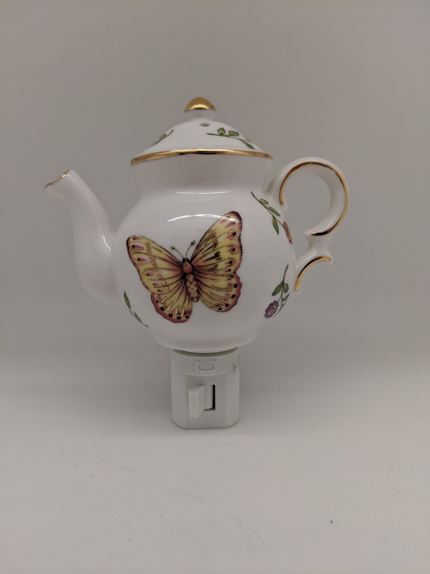 Butterfly Teapot Nightlight and Oil Burner
