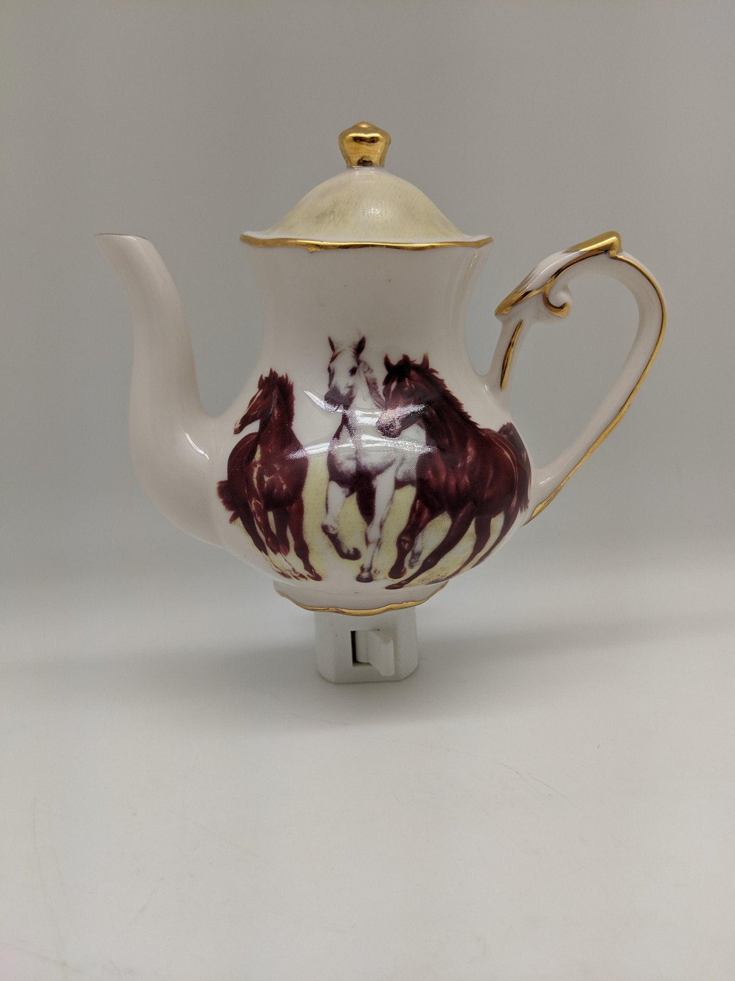 Horses Nightlight- Teapot or Teacup!