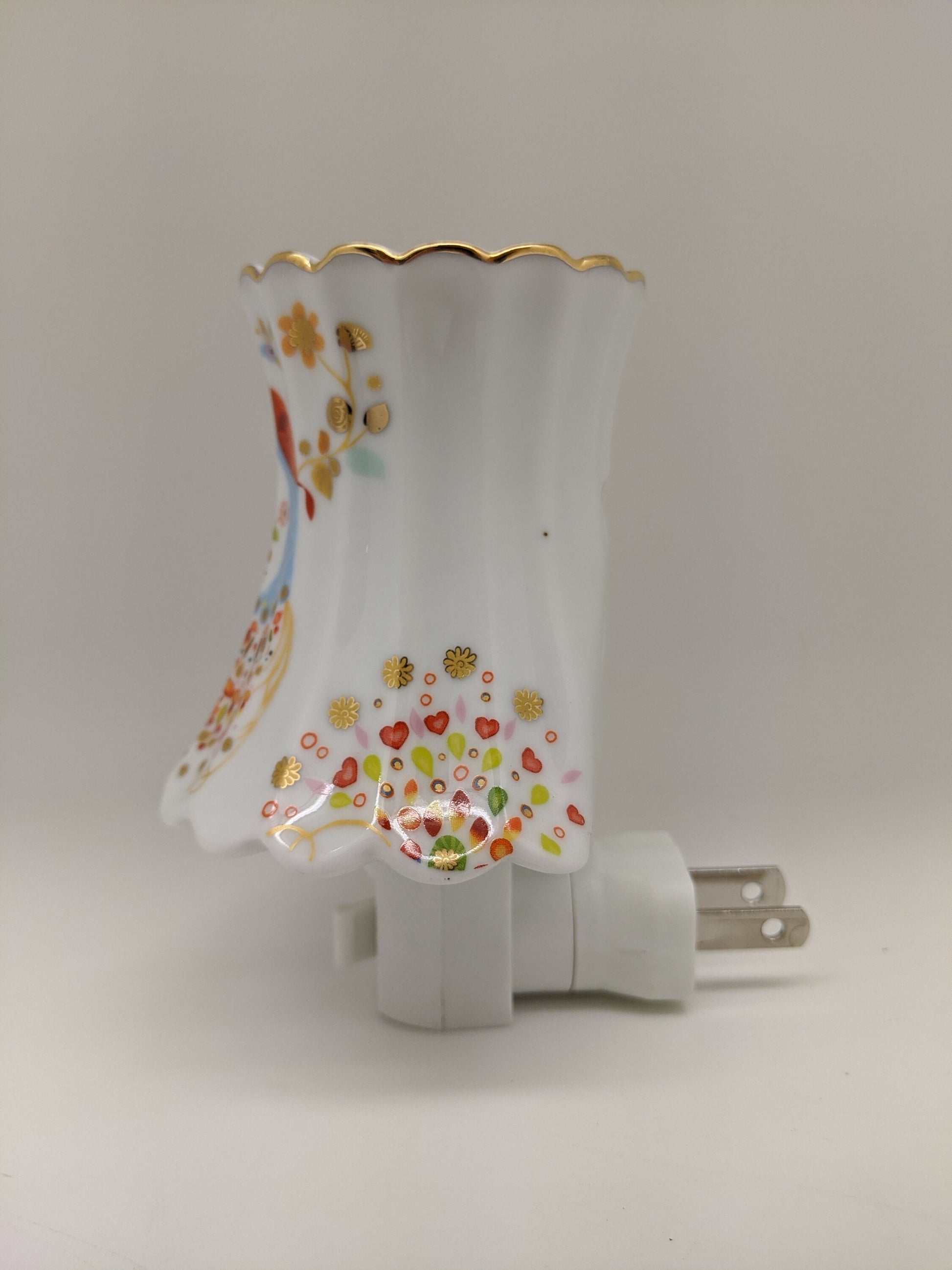 Peacock Nightlight and Oil Burner
