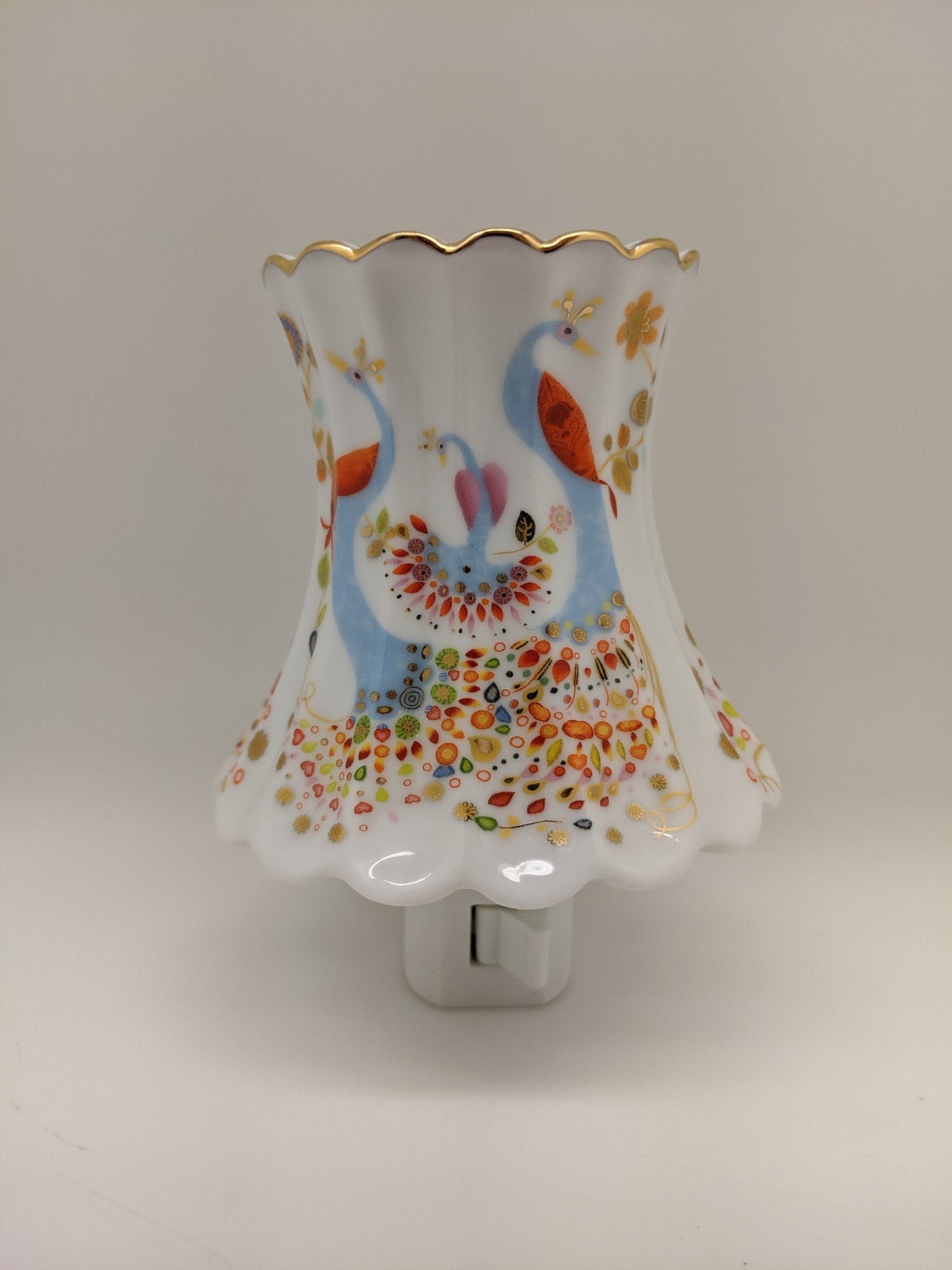 Peacock Nightlight and Oil Burner