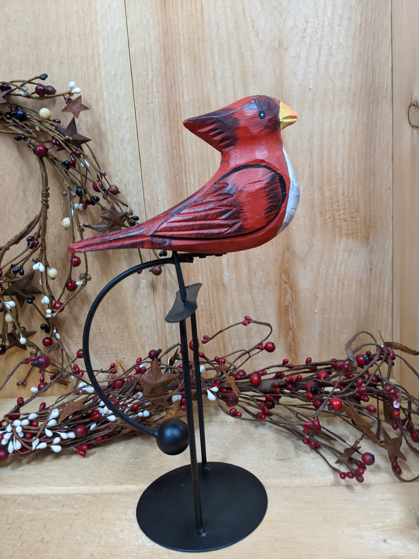 Cardinal Wooden Tin Balance Toy 10''