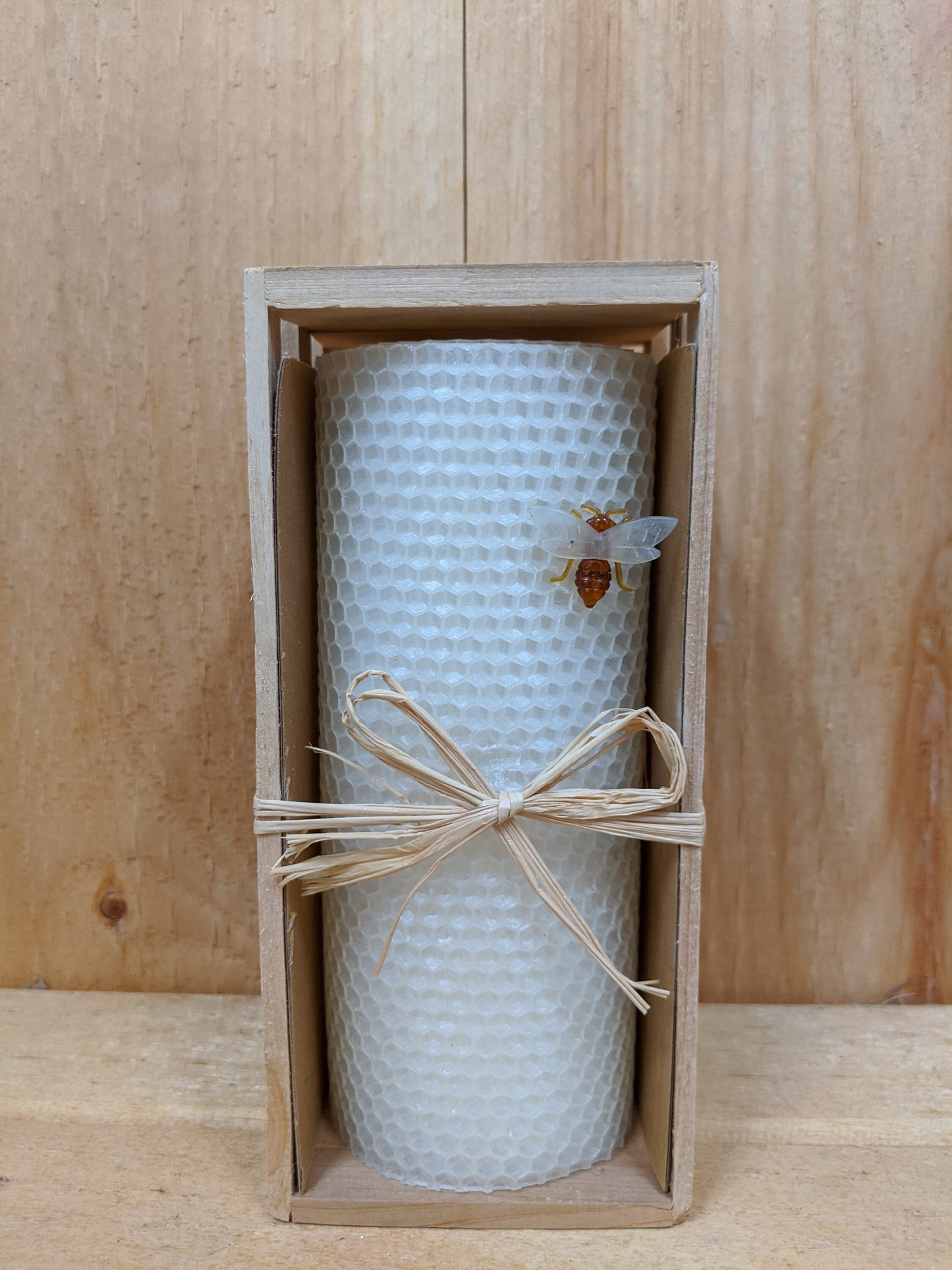 Pure Pillar Beeswax Candles (Yellow/White)