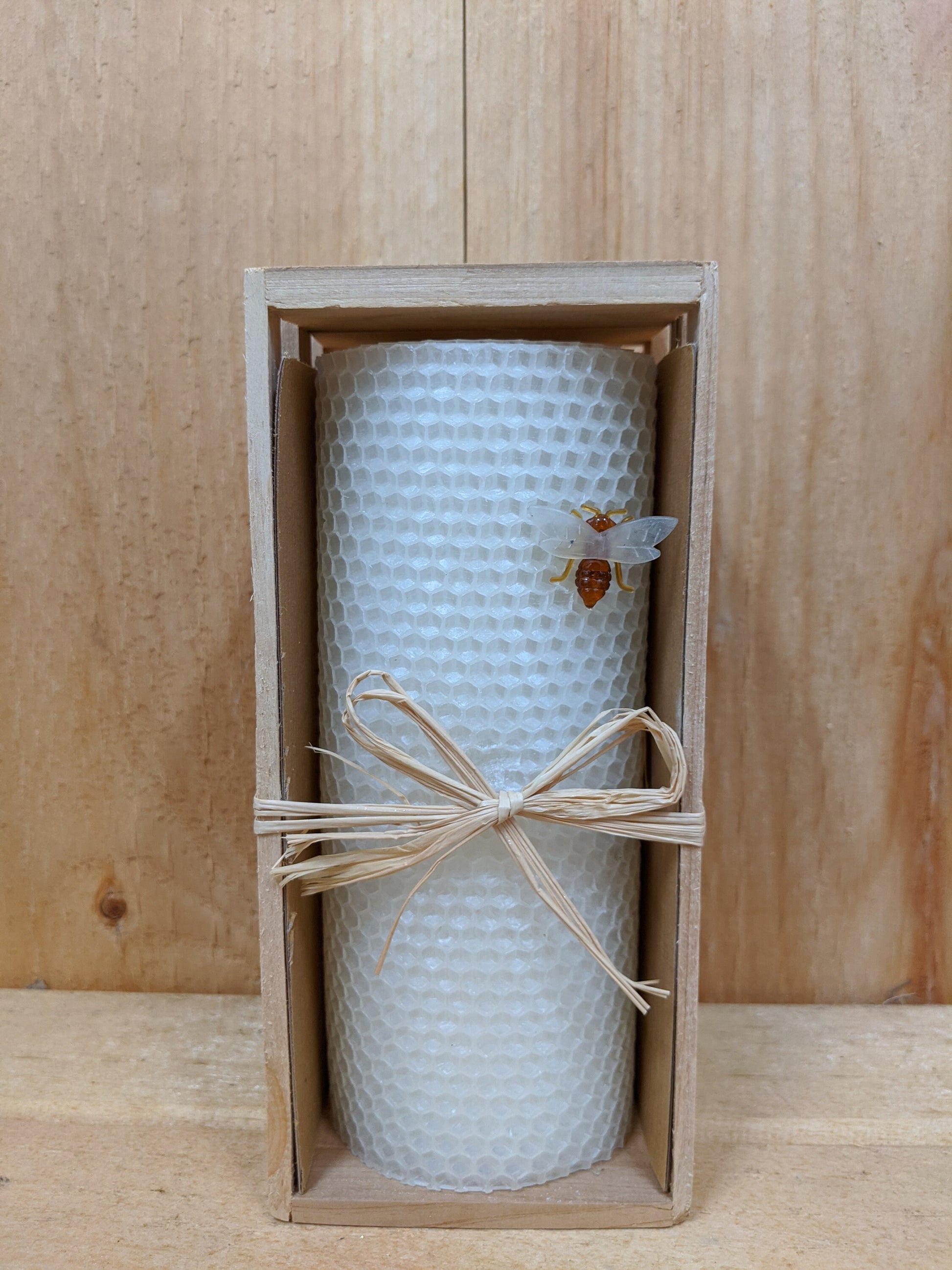 Pure Pillar Beeswax Candles (Yellow/White)