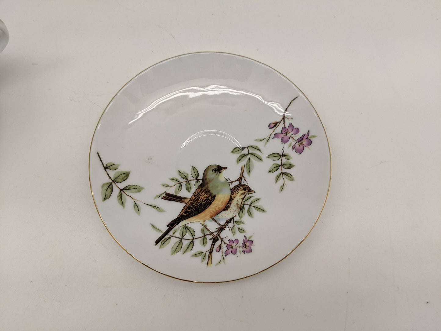 24k Gold Gilded Sparrow Tea Set