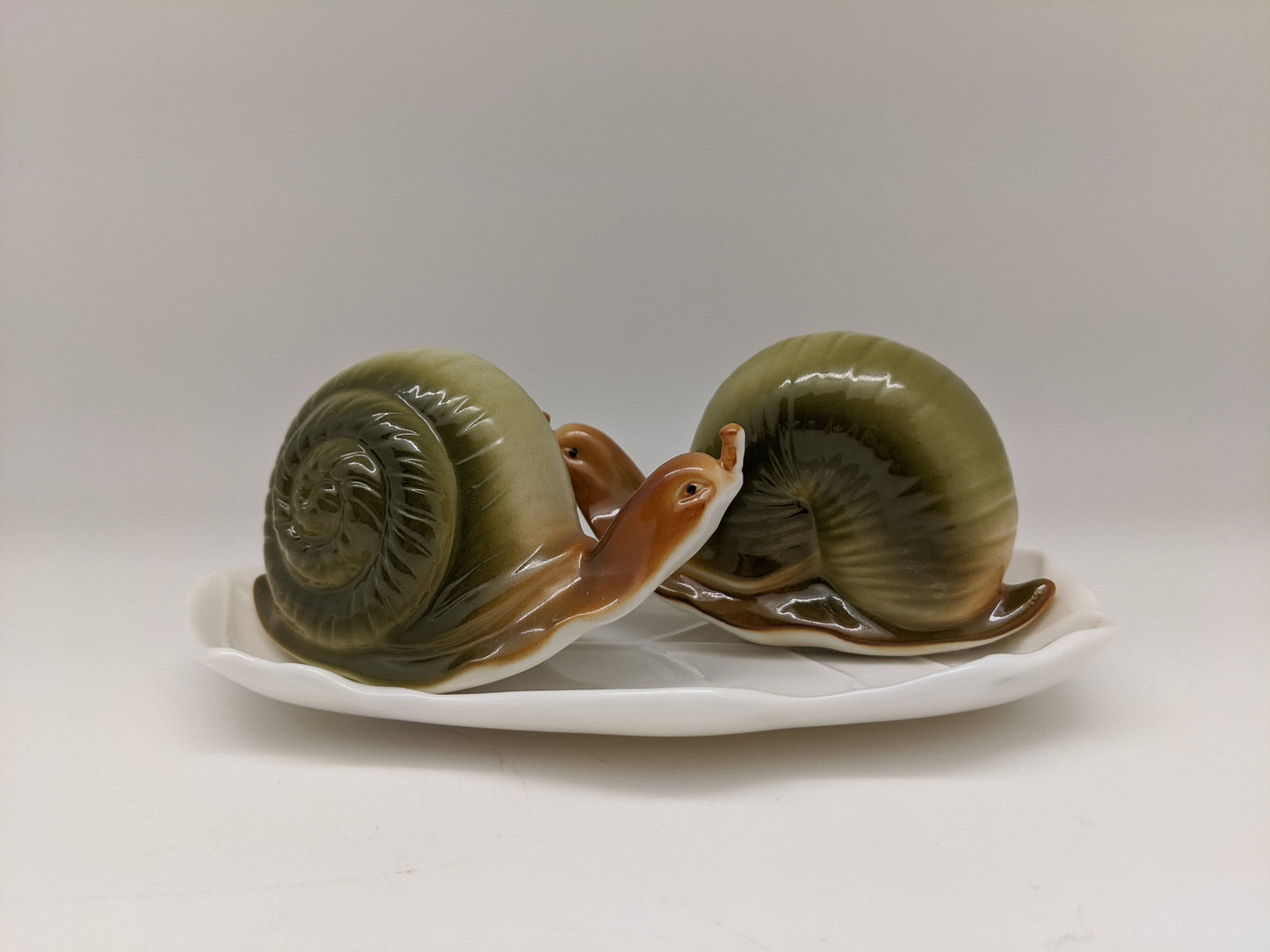 Snail Salt and Pepper Shakers