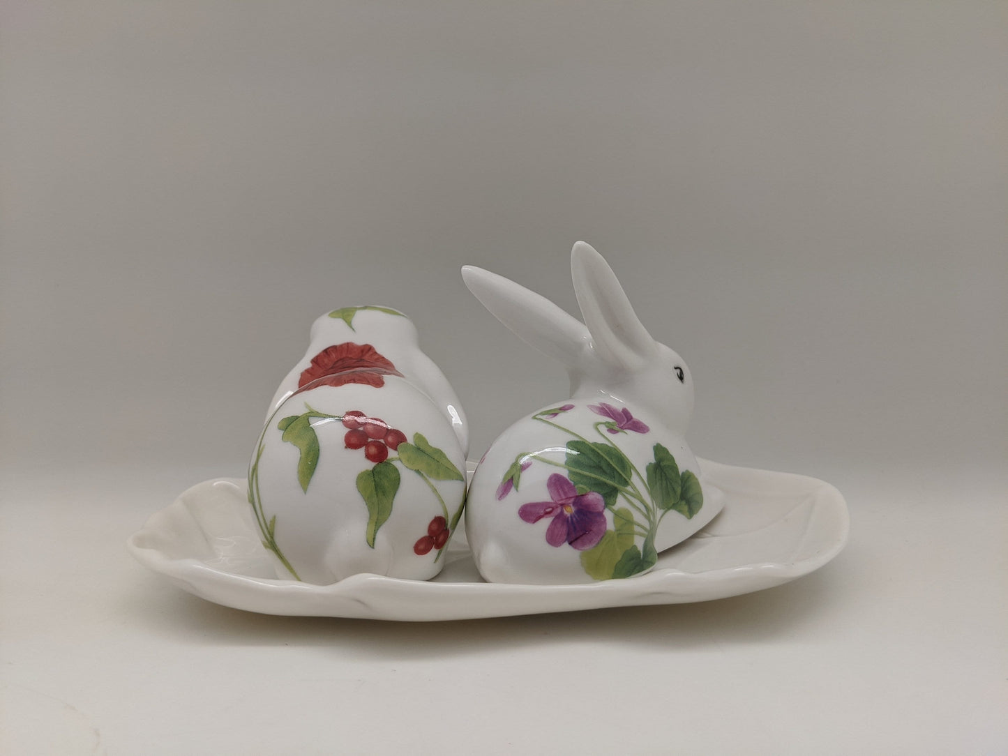 Cute Bunnies Salt and Pepper Shakers