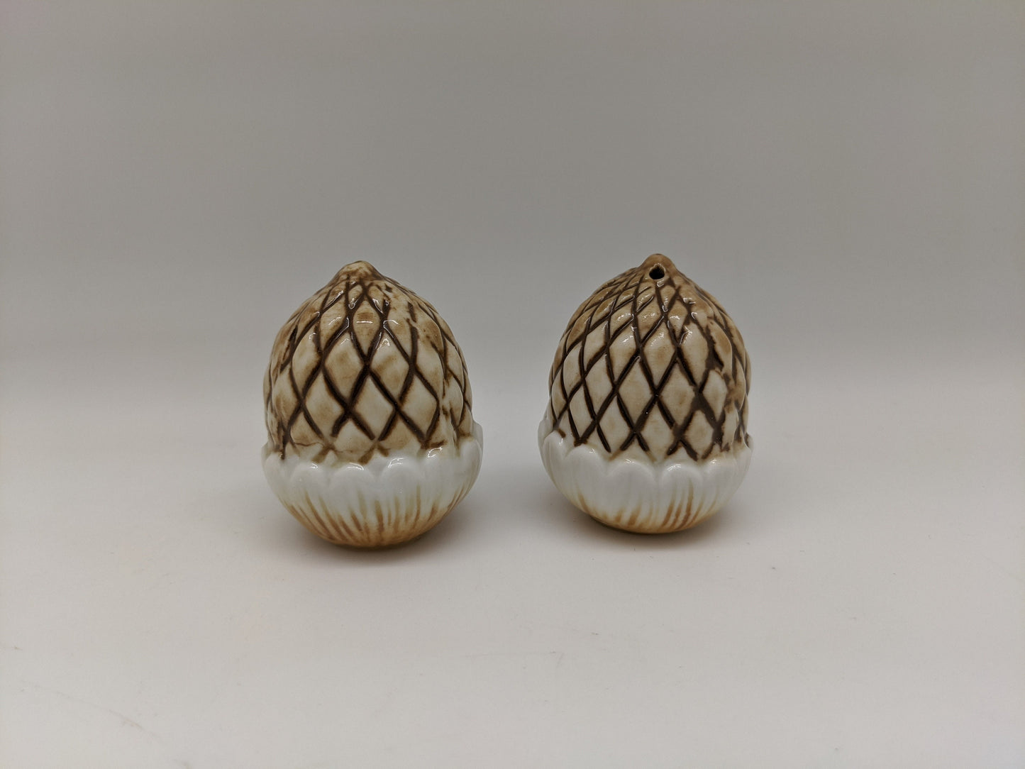 Porcelain Squirrel Salt and Pepper Shakers