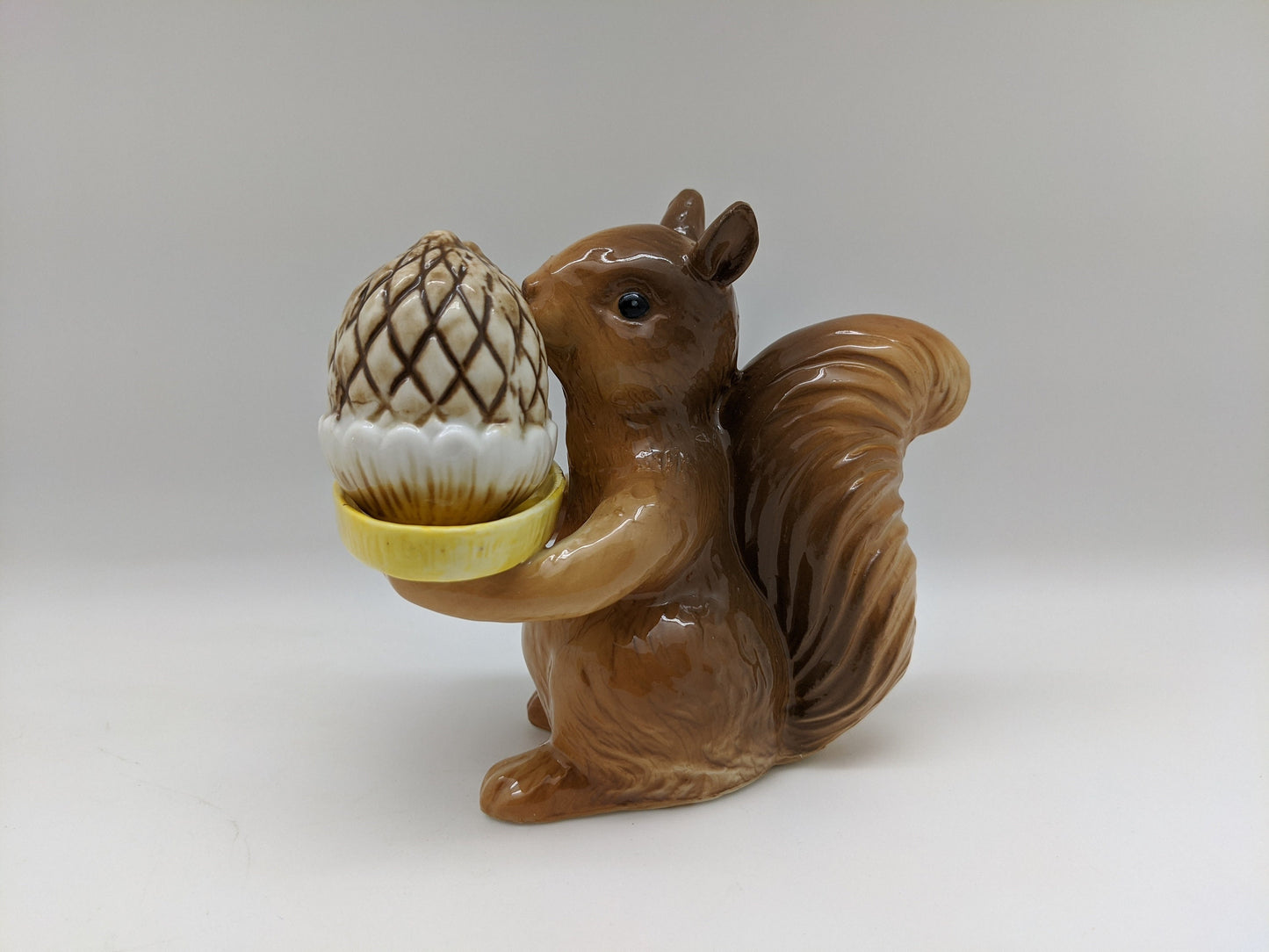 Porcelain Squirrel Salt and Pepper Shakers