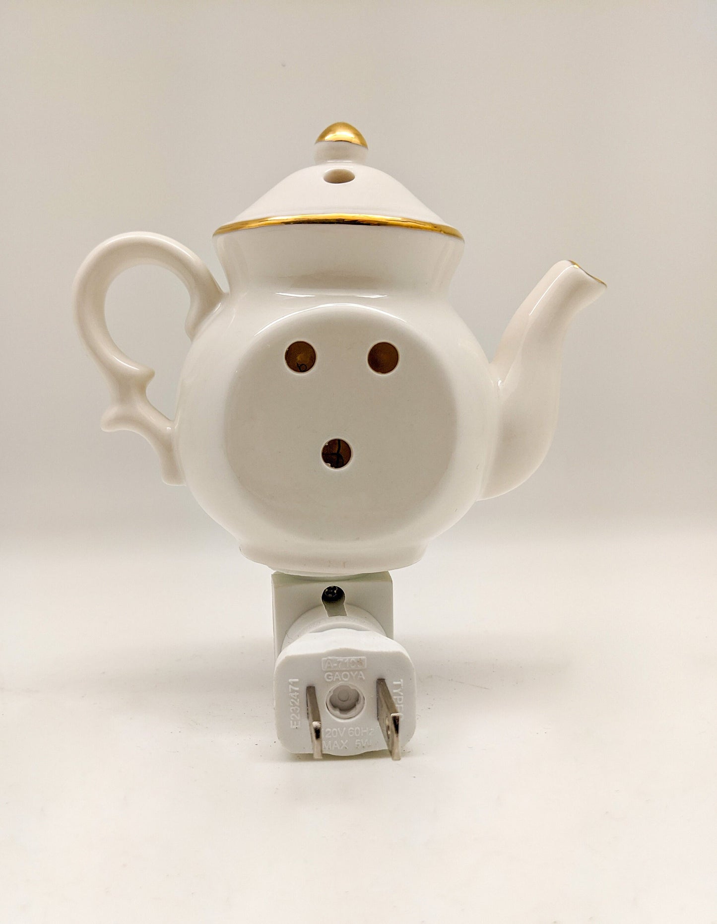 Snowmen Porcelain Nightlight