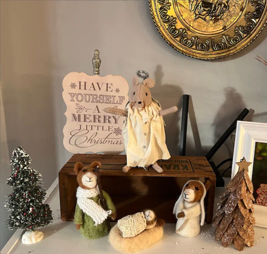 Holiday Angel Mouse