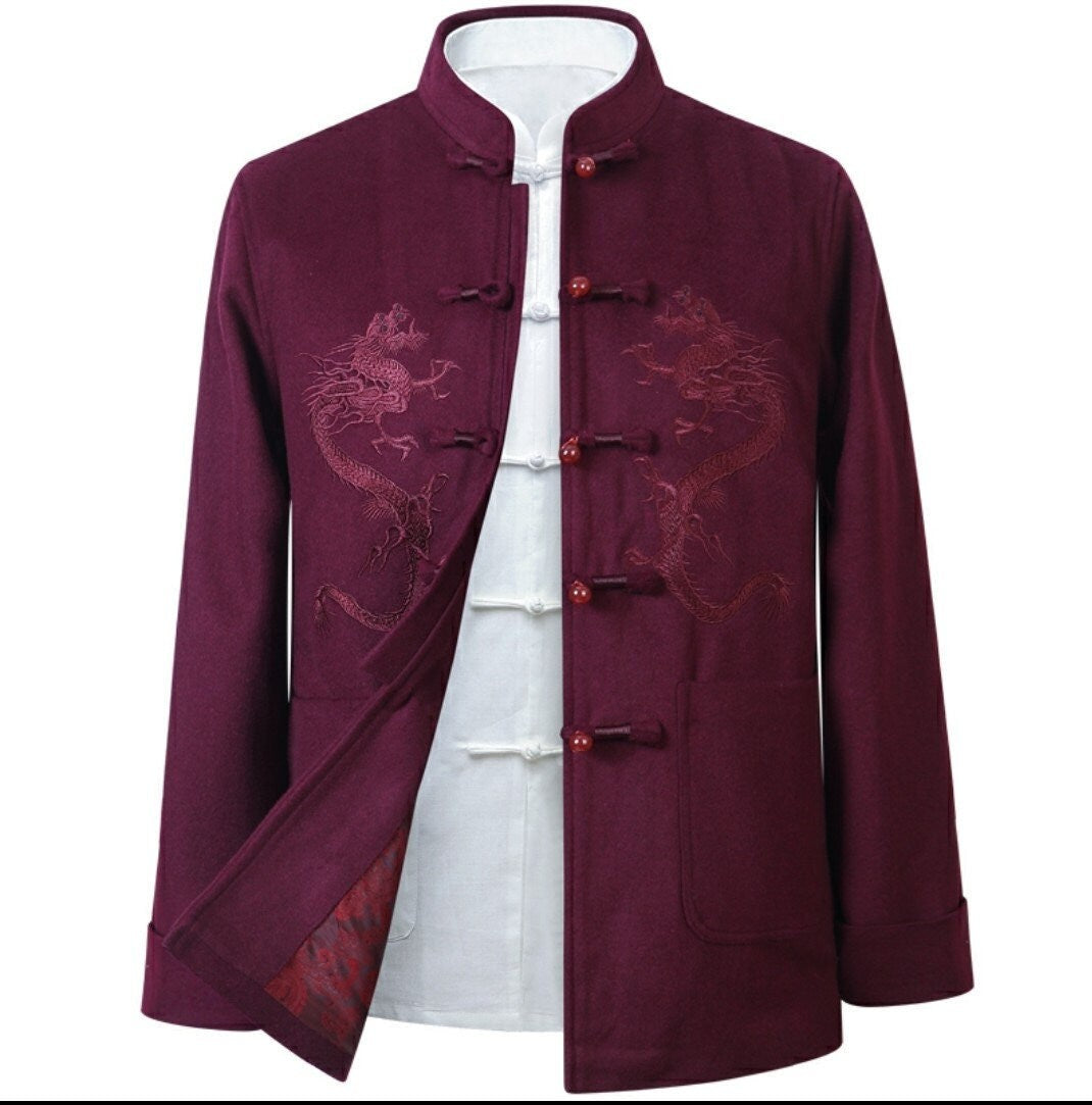Oriental Wedding Groom Outfit/Male Chinese Wedding Jacket