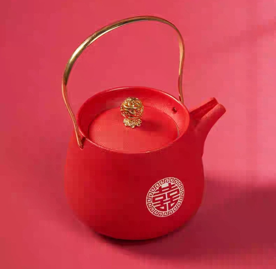 Double Happiness wedding Tea Sets