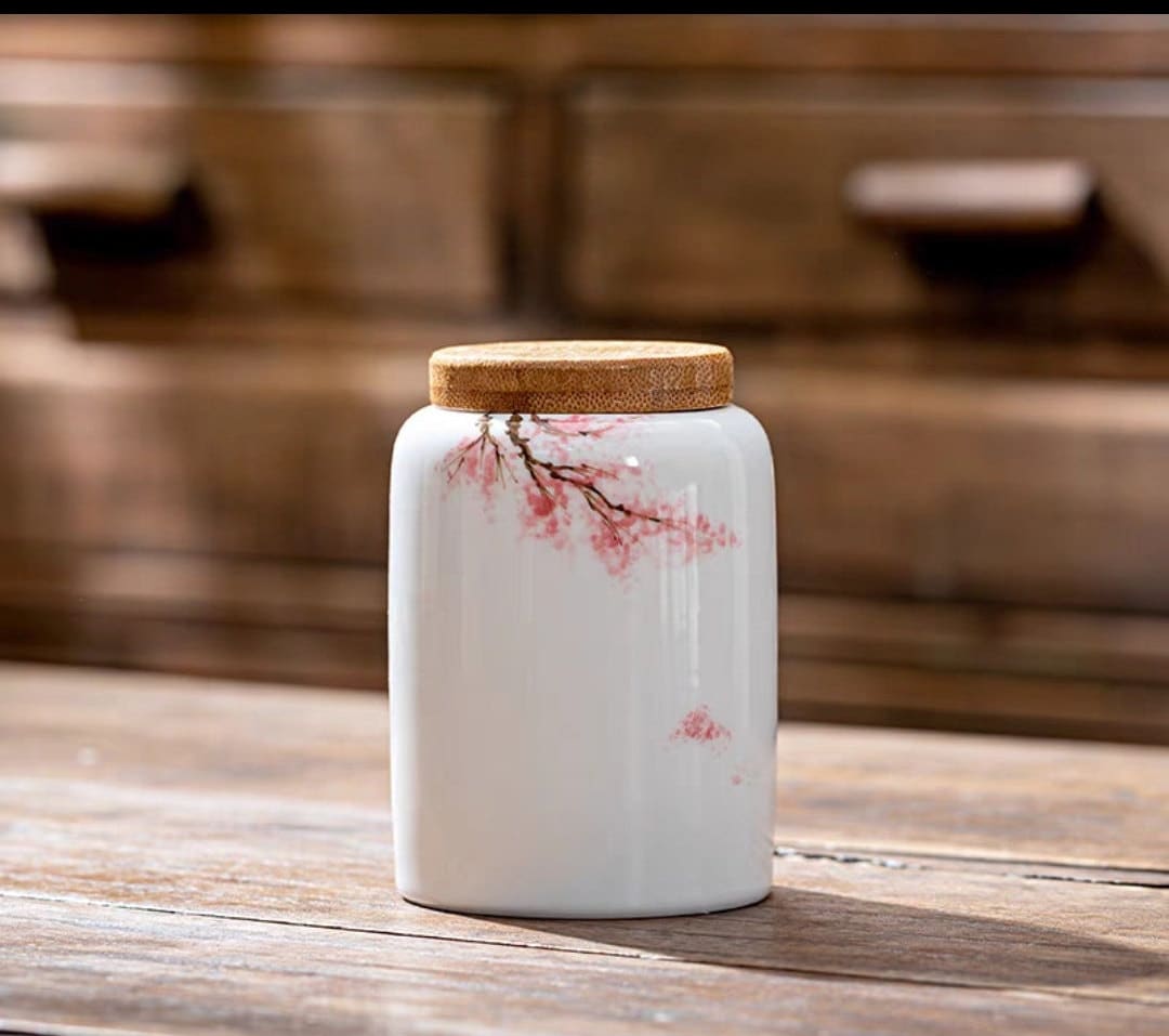 Ceramic Storage Jars/Vintage Chinese storage Jars/Sealed Jar Containers