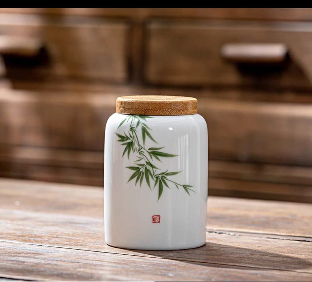 Ceramic Storage Jars/Vintage Chinese storage Jars/Sealed Jar Containers