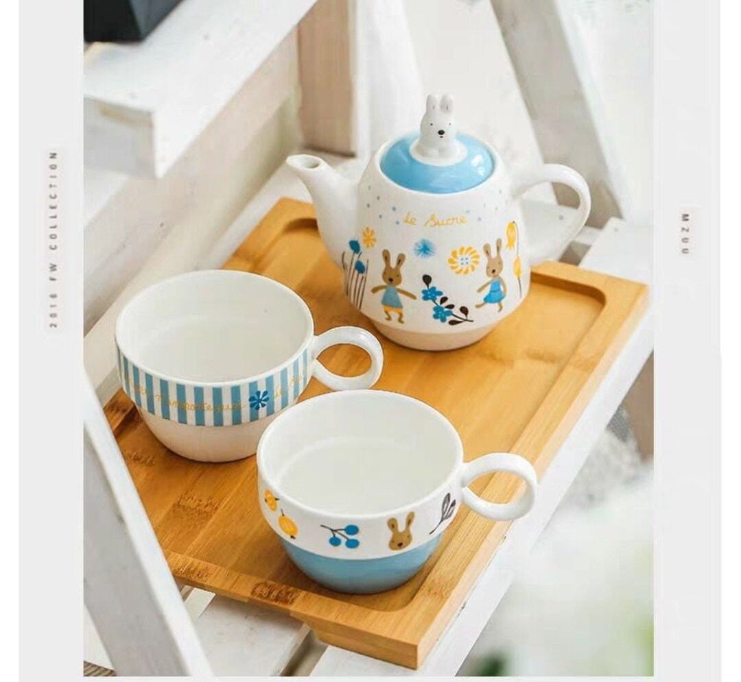 Ceramic Three In One Tea Set
