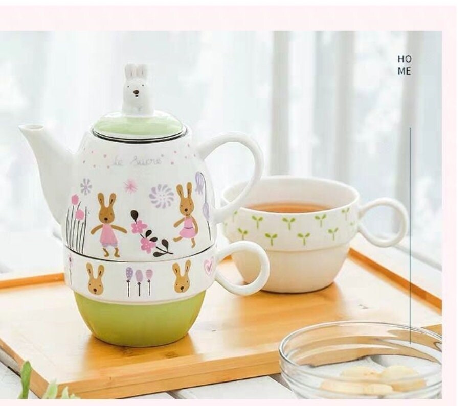 Ceramic Three In One Tea Set