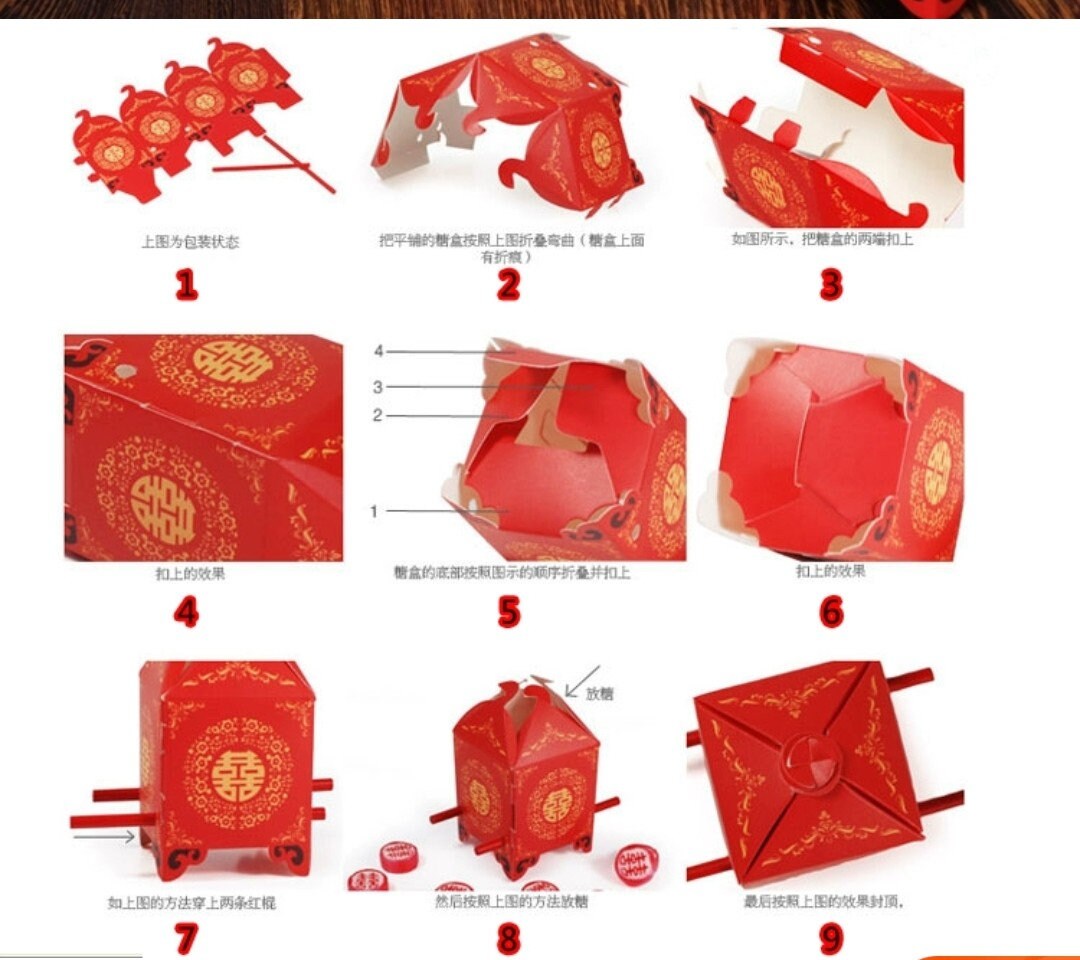50 Pcs Traditional Wedding Bridal Sedan Chair With Sticks Candy Favor Boxes/Bridal Shower Favor Gift Boxes