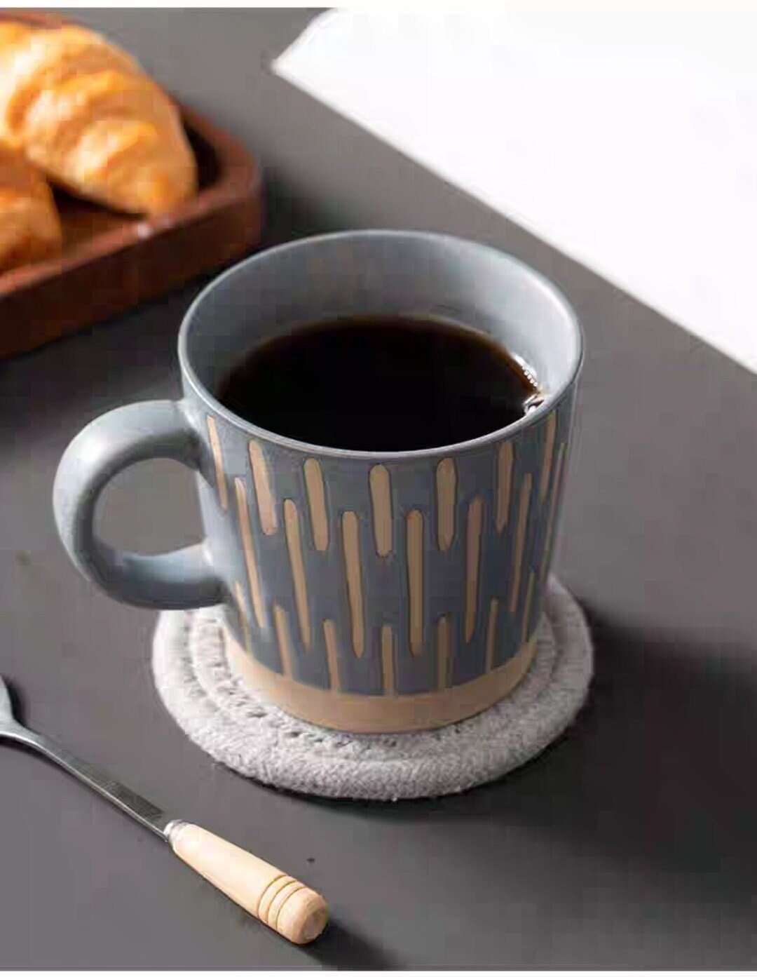 Nordic retro stoneware coffee cup/tea cup/350ML
