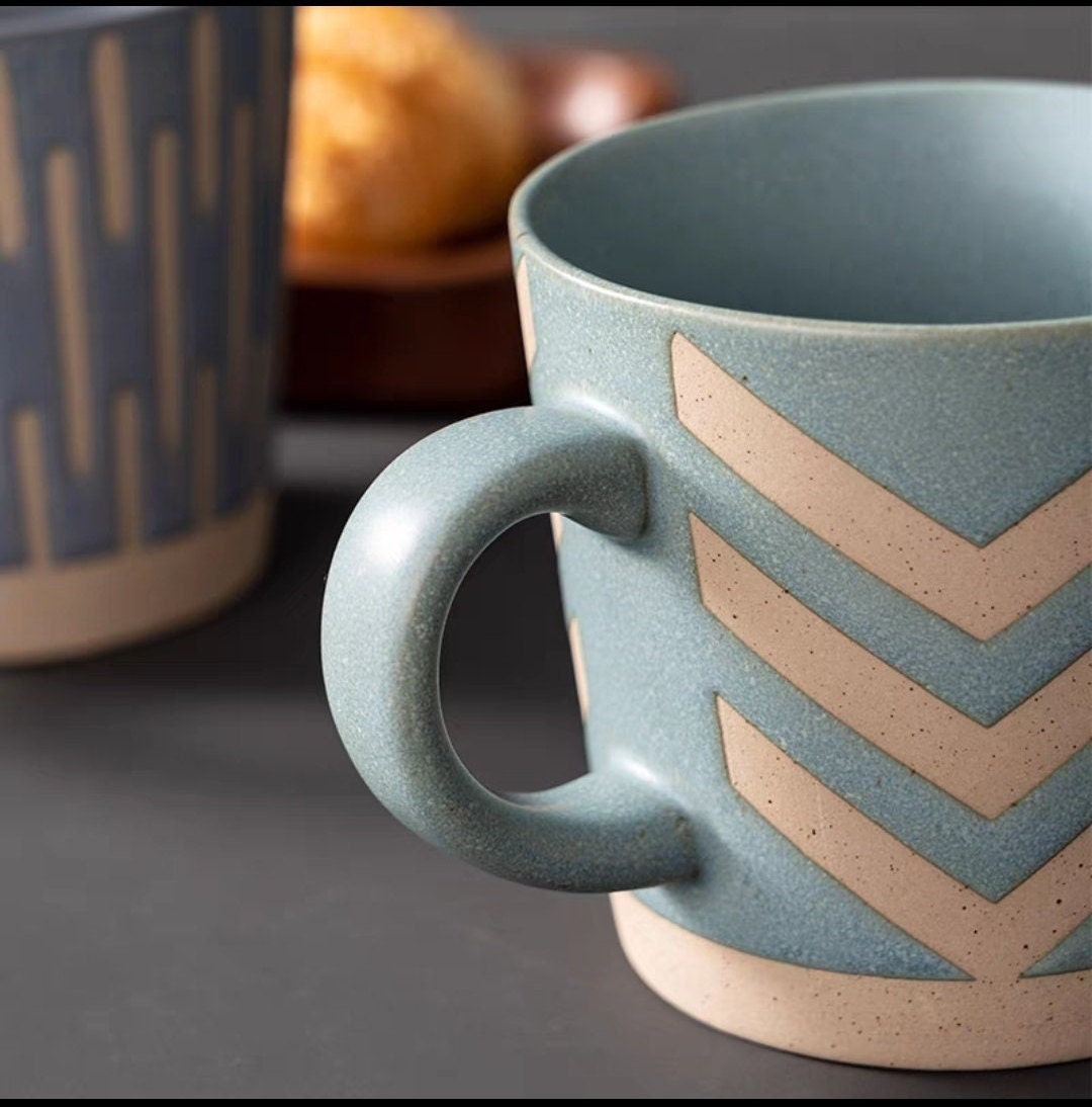 Nordic retro stoneware coffee cup/tea cup/350ML
