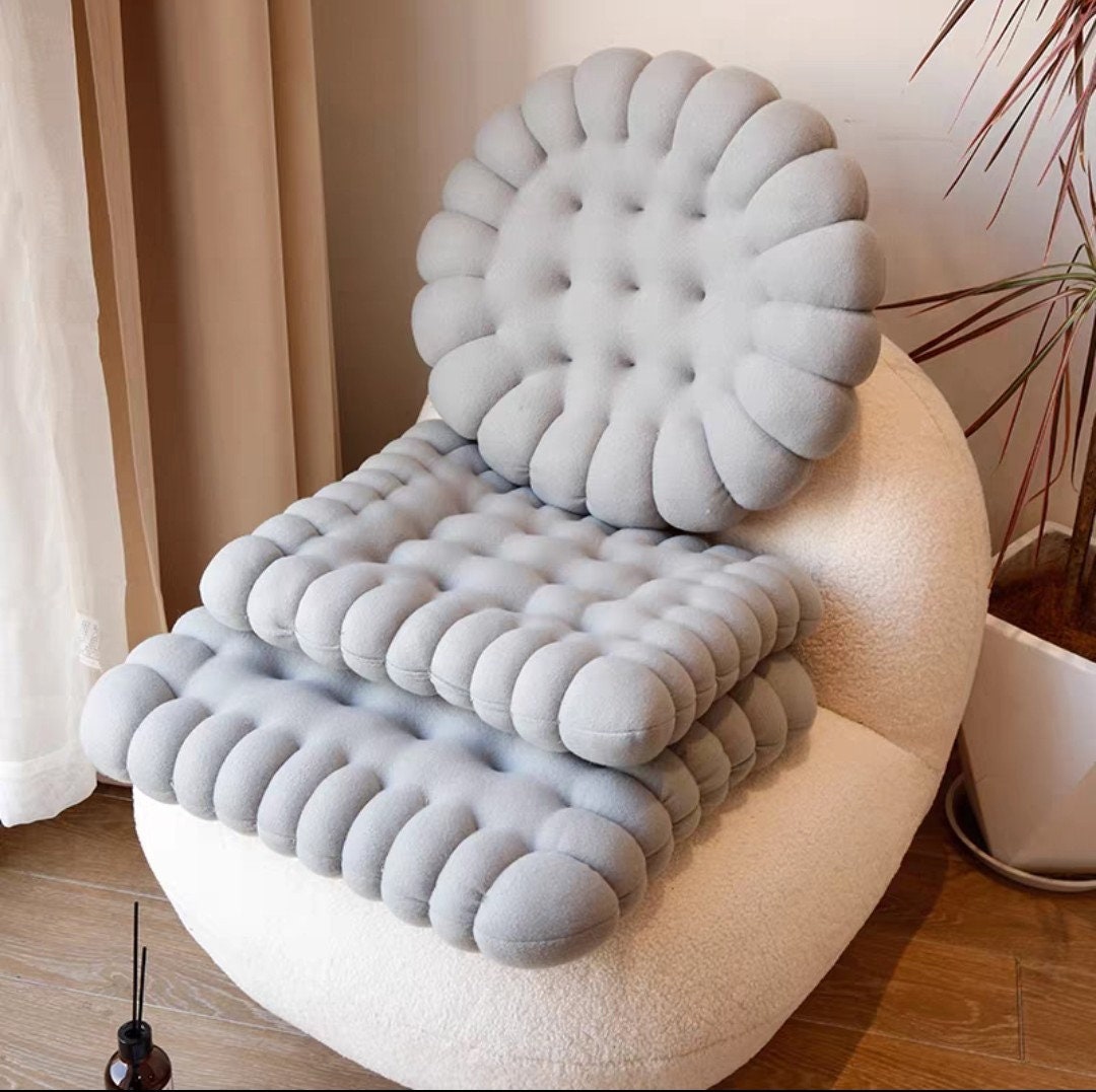 Lovely Biscuit Soft Plush Pillow/Plush Seat Cushion