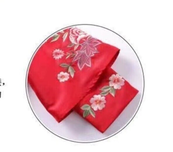 Chinese Traditional Qipao Cheongsam Top Floral Embroidery Shirt